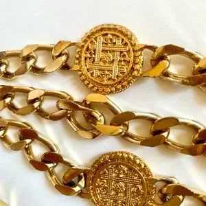 no designer name. | Accessories | Gold Metal Heavy Chain  display picture 2